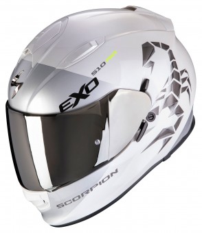 Scorpion Exo 510 Air Pique Helm (White/Silver,XXL (63/64)) 