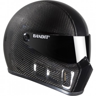 Bandit Super Street 2 Carbon Race Motorradhelm (XL (61/62)) 