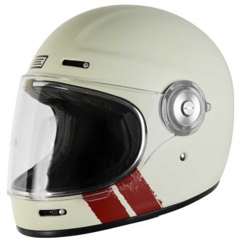 Origine Vega Stripe Helm (White Matt,XXL (63)) 