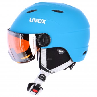 Uvex Junior Visor Pro (Blue/White,52-54 cm) 